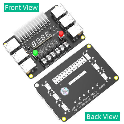 12 Port USB ATX Power Supply Breakout Adapter Board 12V ODM