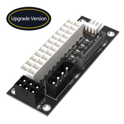 Computer Power Supply ATX 24PIN to Molex SATA 15Pin ATX 6Pin Power Connector Breakout Board