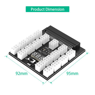 6Pin 17Pcs Power Supply Breakout Adapter 120Amp 2400Watts Breakout Board Adapter