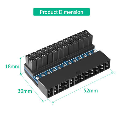 52mm 24P Power Supply Breakout Adapter Power Plug Mainboard Motherboard Power Connector