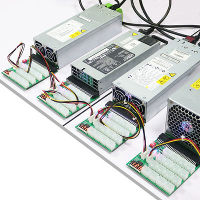 ATX 16x 6Pin 12V Power Supply Breakout Board With Synchronization And Remote Management 16 * 12V PCI-E 6Pin Connector