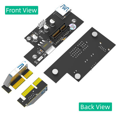 GPU PCI Express 1X To 1X 4x 8x  X16 Riser Card Extender With Magnetic Foot Pads