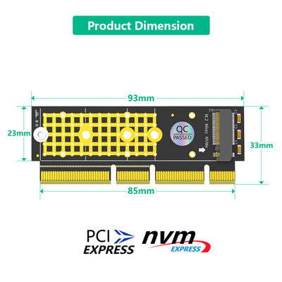 Windows7 PCI E Adapter NGFF KEY M To PCIE 16X Adapter