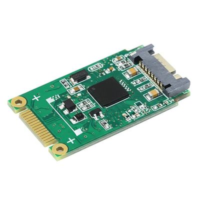 SATA III 2.5" HDD Compatible mSATA Adapter with Overcurrent Protection Functionality