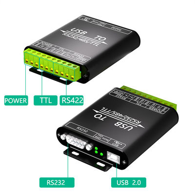 Industrial Isolated TTL Adapter USB To RS232 485 422 TTL Converter Adapter