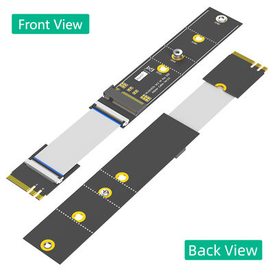 M.2 NGFF Adapter with High Speed FPC Cable for Key M to Key A+E Conversion Plug and Play Supports Windows 2000/7/8/10