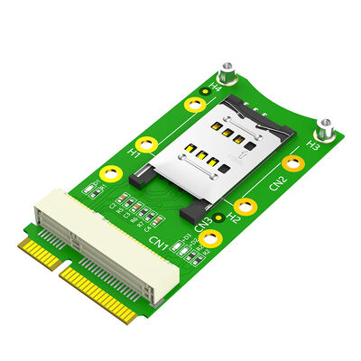 Mini PCI-E Adapter with SIM Card Slot for 3G/4G and WWAN LTE Compatibility