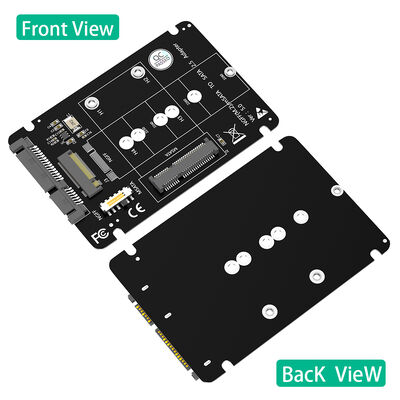 Top Quality M.2 NGFF Key B to SATA Adapter Supports NGFF M.2 Key B SATA SSD and 4 Sizes NGFF M.2 Socket SSD with Hi-Speed SATA3/6Gbps Interface