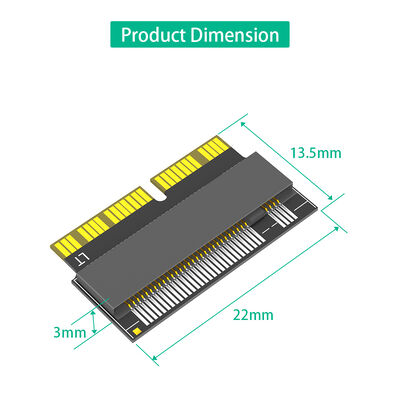 High Speed M.2 NVME SSD Adapter for MacBook Air Pro Retina with 12 Months Warranty