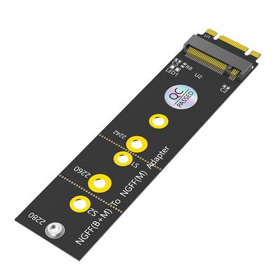 High Speed M.2 NGFF Adapter for PCI-E SSD with 6 Months Warranty Supports 2242/2260/2280 SSD
