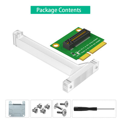 M.2 NGFF Adapter for B+M Key SATA Bus SSD to Mini PCI-E with Vertical Installation for 2280 Type SSD