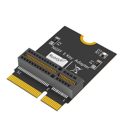 High Speed M.2 NGFF E-key to E-key Adapter for Intel AX200/201/210 WiFi Card with Fuse Design