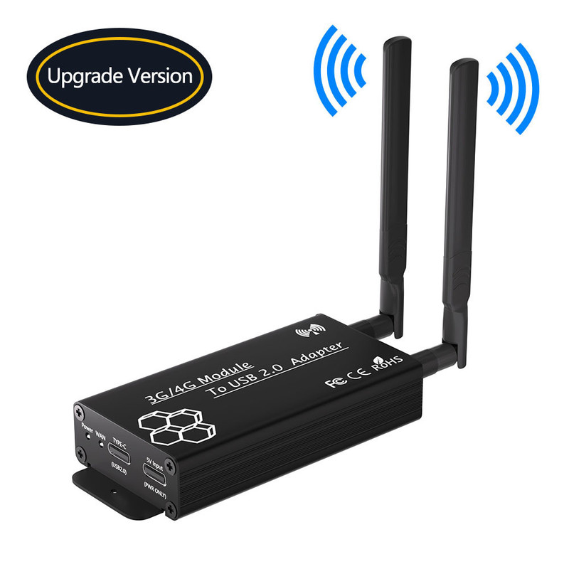 NGFF M.2 مفتاح-B إلى USB نوع-C وحدة لاسلكية محول بطاقة SIM فتحة 2 الهوائيات + حالة الحماية ل 3G 4G LTE WWAN مودم GSM