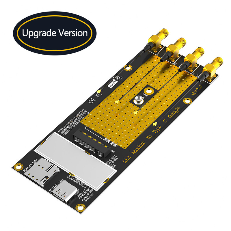 مخصص PCI-E NGFF إلى M 2 محول NVME لمودول RM500Q RM500U