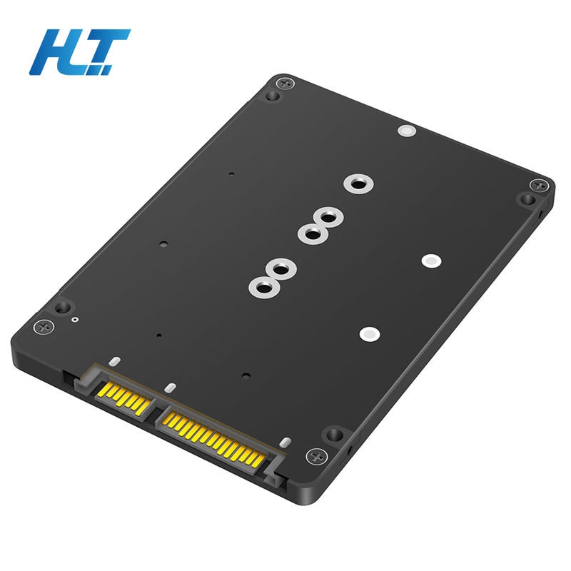 M.2 SSD to 2.5-inch SATA3 Enclosure for NGFF Key-B and mSATA