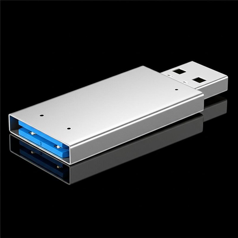 Own Manufacturing Capabilities Plastic Shell Material mSATA Adapter with Performance and USB 3.0 Micro-B Interface Type