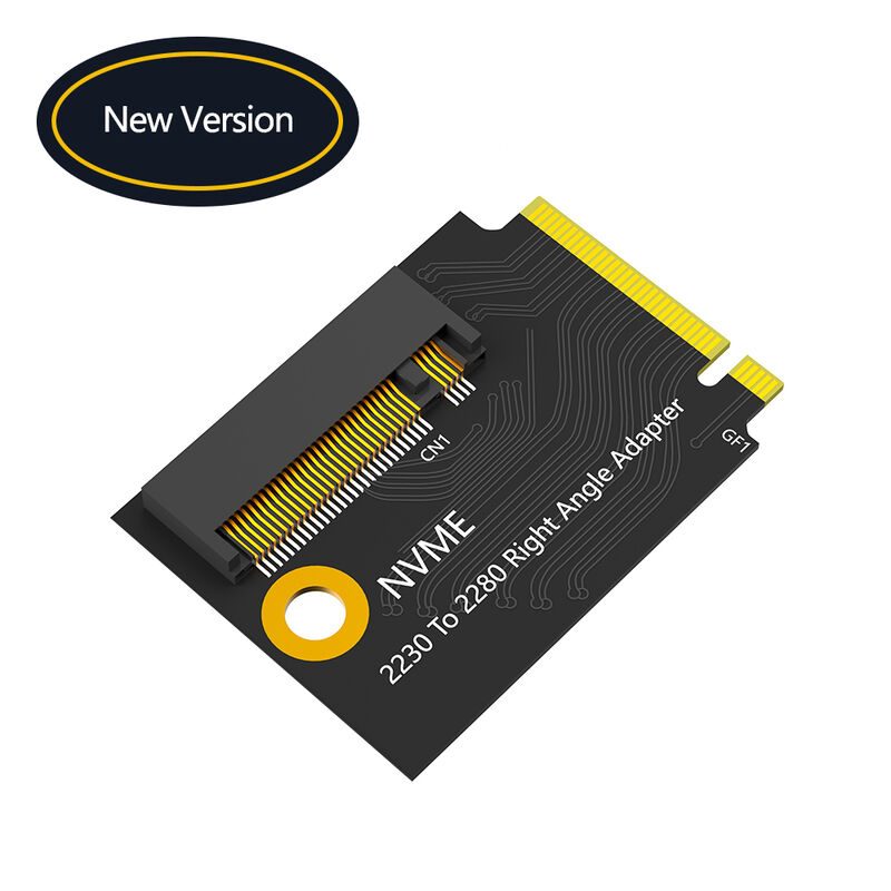 M.2 NGFF Adapter NVME SSD Angled Extension for ROG Ally Gaming with High Speed Data Transmission